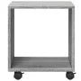 Engineered wood gray Sonoma 37x33x42.5 cm wheeled cabinet by , Side tables - Ref: Foro24-853133, Price: 25,85 €, Discount: %