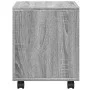 Engineered wood gray Sonoma 37x33x42.5 cm wheeled cabinet by , Side tables - Ref: Foro24-853133, Price: 25,85 €, Discount: %