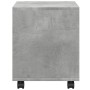 Armario con ruedas madera ingeniería gris hormigón 37x33x42,5cm de , Mesas auxiliares - Ref: Foro24-853131, Precio: 28,89 €, ...