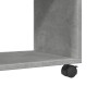 Armario con ruedas madera ingeniería gris hormigón 37x33x42,5cm de , Mesas auxiliares - Ref: Foro24-853131, Precio: 28,89 €, ...