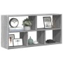 Estantería de pared madera ingeniería gris Sonoma 100x25x50 cm de , Estantes y estanterías - Ref: Foro24-853277, Precio: 54,6...