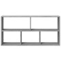 Estantería de pared madera ingeniería gris Sonoma 100x25x50 cm de , Estantes y estanterías - Ref: Foro24-853277, Precio: 54,6...