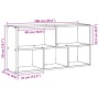 Estantería de pared madera ingeniería gris Sonoma 100x25x50 cm de , Estantes y estanterías - Ref: Foro24-853277, Precio: 54,6...