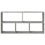 Estantería de pared madera ingeniería gris hormigón 100x25x50cm de , Estantes y estanterías - Ref: Foro24-853275, Precio: 53,...