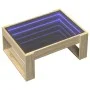 Mesa de centro con Infinity LED roble Sonoma 70x53x30 cm de , Mesas de centro - Ref: Foro24-847632, Precio: 81,06 €, Descuent...