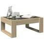Mesa de centro con Infinity LED roble Sonoma 70x53x30 cm de , Mesas de centro - Ref: Foro24-847632, Precio: 82,10 €, Descuent...