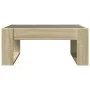 Mesa de centro con Infinity LED roble Sonoma 70x53x30 cm de , Mesas de centro - Ref: Foro24-847632, Precio: 81,06 €, Descuent...