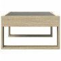Mesa de centro con Infinity LED roble Sonoma 70x53x30 cm de , Mesas de centro - Ref: Foro24-847632, Precio: 82,10 €, Descuent...