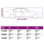 Car cover for Sedan with silver buckle straps L by , Car Storage Covers - Ref: Foro24-4008927, Price: 34,74 €, Discount: %