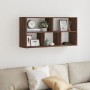 Estante de pared madera ingeniería marrón roble 100x25x50 cm de , Estantes y estanterías - Ref: Foro24-853278, Precio: 51,74 ...