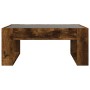 Mesa de centro con Infinity LED roble ahumado 70x53x30 cm de , Mesas de centro - Ref: Foro24-847634, Precio: 82,10 €, Descuen...