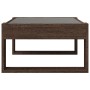 Mesa de centro con Infinity LED marrón roble 70x53x30 cm de , Mesas de centro - Ref: Foro24-847636, Precio: 85,46 €, Descuent...