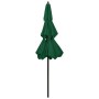 Sombrilla de 3 niveles con poste de aluminio verde 2,5 m de vidaXL, Sombrillas - Ref: Foro24-313861, Precio: 67,94 €, Descuen...