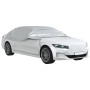 Funda para coche con ganchos media plateado XL de , Cubiertas para almacenamiento de automóviles - Ref: Foro24-4008935, Preci...