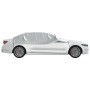 Funda para coche con ganchos media plateado XL de , Cubiertas para almacenamiento de automóviles - Ref: Foro24-4008935, Preci...