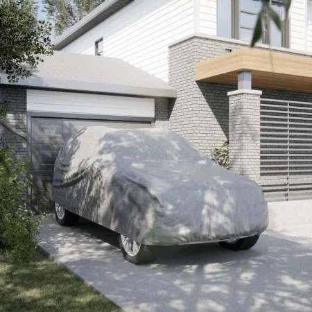 Full gray non-woven textile SUV car cover, size M. by , Car Storage Covers - Ref: Foro24-4008940, Price: 30,67 €, Discount: %