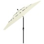 Sombrilla de 3 niveles con poste de aluminio arena 3,5 m de vidaXL, Sombrillas - Ref: Foro24-313876, Precio: 101,11 €, Descue...