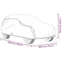 Full gray non-woven textile SUV car cover, size M. by , Car Storage Covers - Ref: Foro24-4008940, Price: 30,67 €, Discount: %