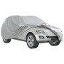 Funda de coche para SUV con correas hebilla PEVA plateado L de , Cubiertas para almacenamiento de automóviles - Ref: Foro24-4...