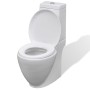Juego de váter WC y bidé de cerámica blanco de vidaXL, Baños y bidés - Ref: Foro24-270566, Precio: 409,06 €, Descuento: %