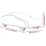 Car cover for Sedan with buckle straps, silver PEVA, XXL. by , Car Storage Covers - Ref: Foro24-4008954, Price: 38,71 €, Disc...