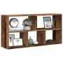 Estante de pared madera de ingeniería envejecida 100x25x50 cm de , Estantes y estanterías - Ref: Foro24-853279, Precio: 54,63...