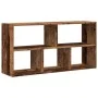 Estante de pared madera de ingeniería envejecida 100x25x50 cm de , Estantes y estanterías - Ref: Foro24-853279, Precio: 54,63...