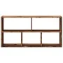 Estante de pared madera de ingeniería envejecida 100x25x50 cm de , Estantes y estanterías - Ref: Foro24-853279, Precio: 54,63...