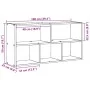 Estante de pared madera de ingeniería envejecida 100x25x50 cm de , Estantes y estanterías - Ref: Foro24-853279, Precio: 54,63...