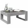 Mesa de centro con Infinity LED gris Sonoma 70x53x30 cm de , Mesas de centro - Ref: Foro24-847635, Precio: 85,29 €, Descuento: %
