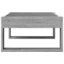 Mesa de centro con Infinity LED gris Sonoma 70x53x30 cm de , Mesas de centro - Ref: Foro24-847635, Precio: 85,29 €, Descuento: %