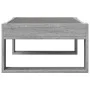 Mesa de centro con Infinity LED gris Sonoma 70x53x30 cm de , Mesas de centro - Ref: Foro24-847635, Precio: 84,23 €, Descuento: %