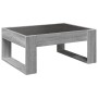 Mesa de centro con Infinity LED gris Sonoma 70x53x30 cm de , Mesas de centro - Ref: Foro24-847635, Precio: 85,29 €, Descuento: %