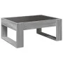 Mesa de centro con Infinity LED gris Sonoma 70x53x30 cm de , Mesas de centro - Ref: Foro24-847635, Precio: 84,23 €, Descuento: %