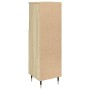 Armario de baño madera contrachapada roble Sonoma 30x30x100 cm de , Muebles de baño - Ref: Foro24-849670, Precio: 54,03 €, De...