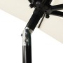Sombrilla de 3 niveles con poste de aluminio arena 2x2 m de vidaXL, Sombrillas - Ref: Foro24-313844, Precio: 83,43 €, Descuen...