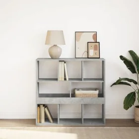 Estantería/divisor de espacios gris hormigón 100x33x94,5 cm de , Librerías y estanterías - Ref: Foro24-854475, Precio: 80,04 ...