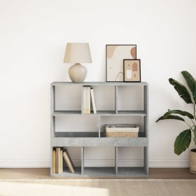 Estantería/divisor de espacios gris hormigón 100x33x94,5 cm de , Librerías y estanterías - Ref: Foro24-854475, Precio: 81,00 ...