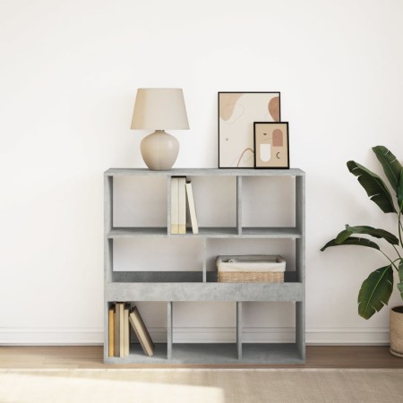 Estantería/divisor de espacios gris hormigón 100x33x94,5 cm de , Librerías y estanterías - Ref: Foro24-854475, Precio: 81,00 ...
