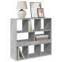 Estantería/divisor de espacios gris hormigón 100x33x94,5 cm de , Librerías y estanterías - Ref: Foro24-854475, Precio: 81,00 ...
