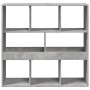Estantería/divisor de espacios gris hormigón 100x33x94,5 cm de , Librerías y estanterías - Ref: Foro24-854475, Precio: 81,00 ...