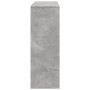 Estantería/divisor de espacios gris hormigón 100x33x94,5 cm de , Librerías y estanterías - Ref: Foro24-854475, Precio: 81,00 ...