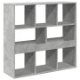 Estantería/divisor de espacios gris hormigón 100x33x94,5 cm de , Librerías y estanterías - Ref: Foro24-854475, Precio: 81,00 ...