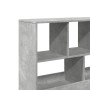 Estantería/divisor de espacios gris hormigón 100x33x94,5 cm de , Librerías y estanterías - Ref: Foro24-854475, Precio: 81,00 ...