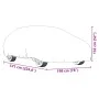 Funda de coche para Sedan con correas hebilla plateado XXL by , Car Storage Covers - Ref: Foro24-4008929, Price: 34,10 €, Dis...