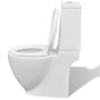 Juego de váter WC y bidé de cerámica blanco de vidaXL, Baños y bidés - Ref: Foro24-270566, Precio: 409,06 €, Descuento: %