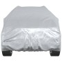 Funda de coche para SUV con correas hebilla PEVA plateado XL de , Cubiertas para almacenamiento de automóviles - Ref: Foro24-...