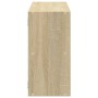 Estantería de pared madera ingeniería roble Sonoma 100x25x50 cm de , Estantes y estanterías - Ref: Foro24-853274, Precio: 53,...