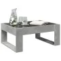 Mesa de centro con Infinity LED gris hormigón 70x53x30 cm by , Coffee table - Ref: Foro24-847633, Price: 81,06 €, Discount: %