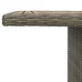 Mesa de jardín ratán sintético marrón y madera maciza acacia de vidaXL, Mesas de jardín - Ref: Foro24-313314, Precio: 180,65 ...